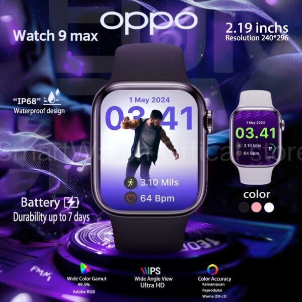 OPPO Watch 9 Max Original Smart Watch