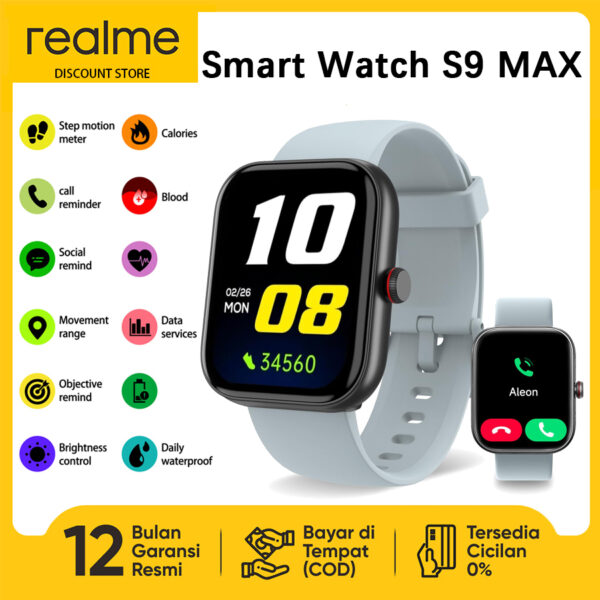 New Realme Smart Watch S9 MAX